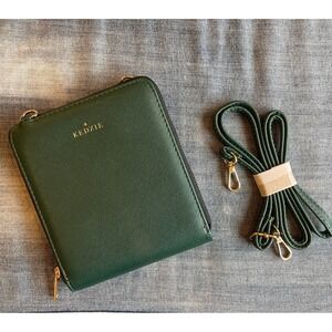 Crossbody Jewel Tone Emerald Green Zipper Small Purse New Kedzie Handbag